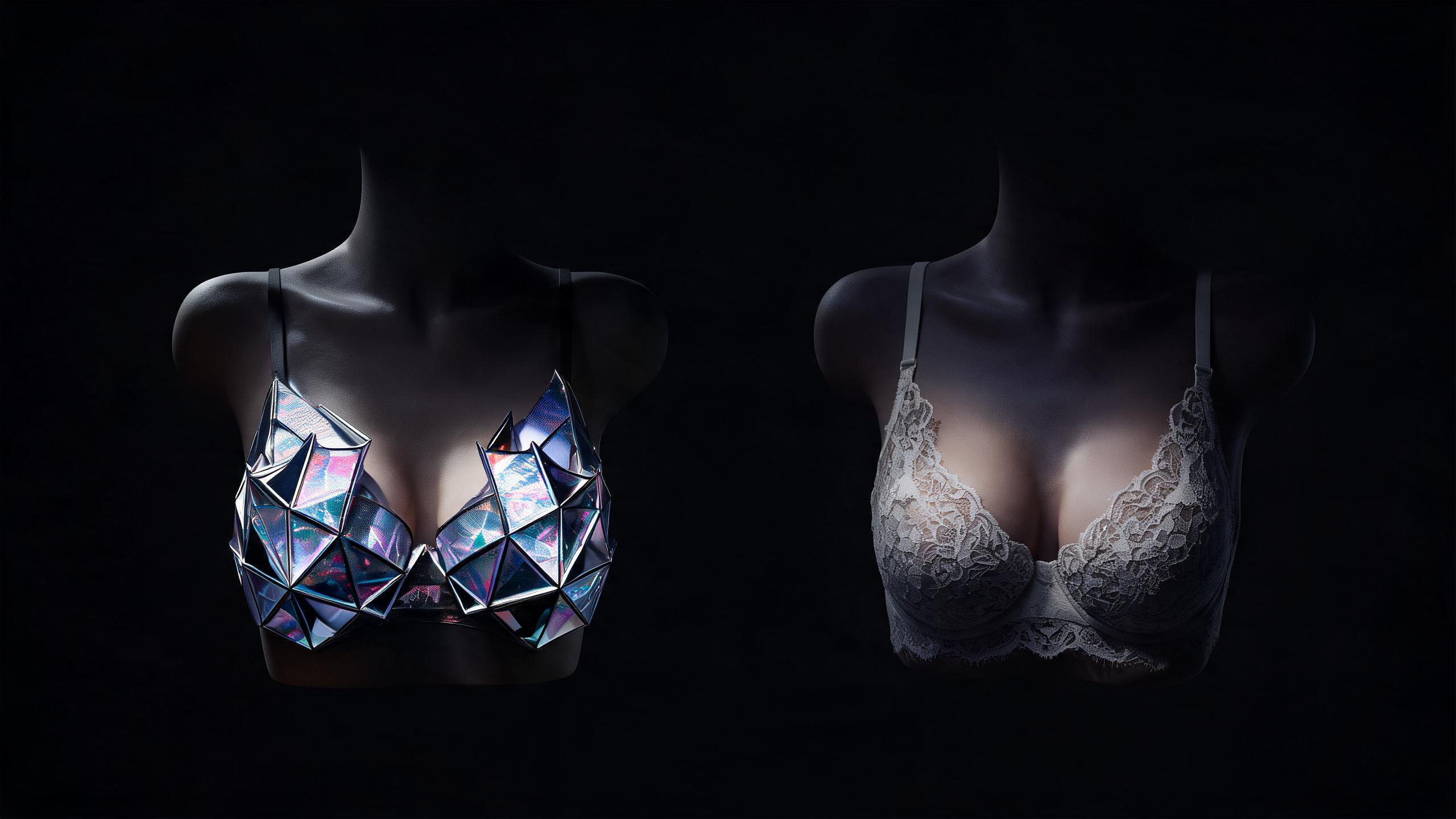 Runway to Algorithm: Traditional vs AI-Designed Bra Tops
